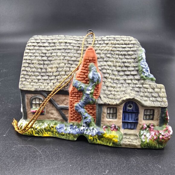 Thomas Kinkades Candlelight Cottages Lighted Ornament Collection JE3834 - Picture 7 of 14